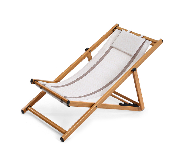 AC5910C Wood Grain Beach Chair