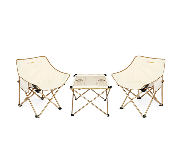 Sakura Season One Mesh Table & Two Moon Chairs Set